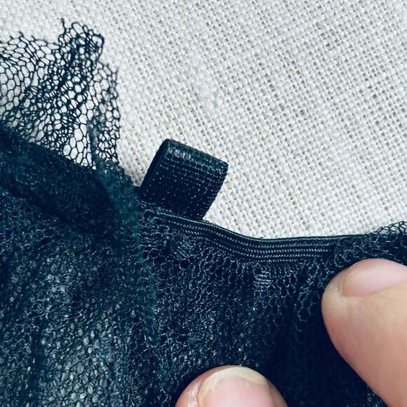 NEW Windsor Sheer Black Lace Bodysuit size Medium - Picture 13 of 16